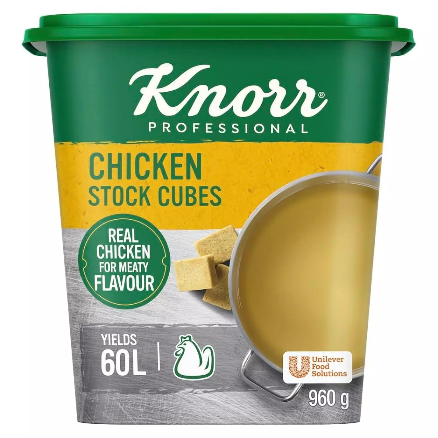KNORR CHICKEN SINGLE CUBE 960G 