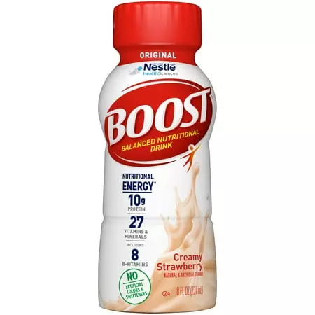 NESTLE BOOST CREAMY STRAWBERRY FLAVOR DRINK 237ML