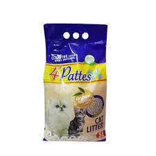 4 PATTES CAT LITTER NATURAL 5 L