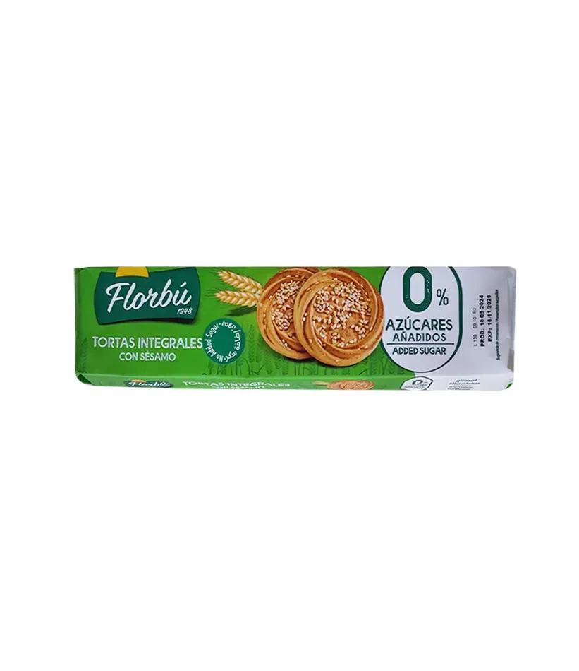 FLORBU COOKIES WITH SESAME 145G