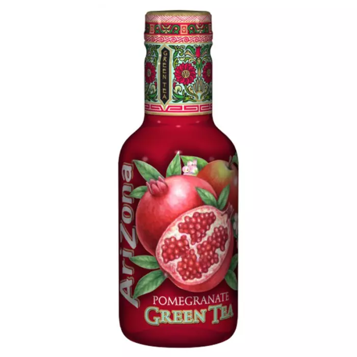 ARIZONA POMEGRANATE GREEN TEA DRINK 500 ML