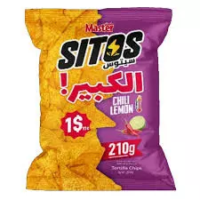 MASTER SITOS CHILI LEMON CHIPS 210 G