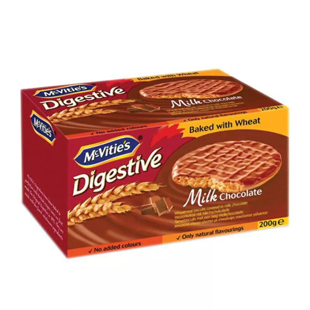 MCVITIES DIGESTIVE MILK CHOCOLATE 200 G