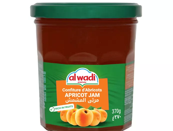الوادي الاخضر مربى مشمش 370غ  