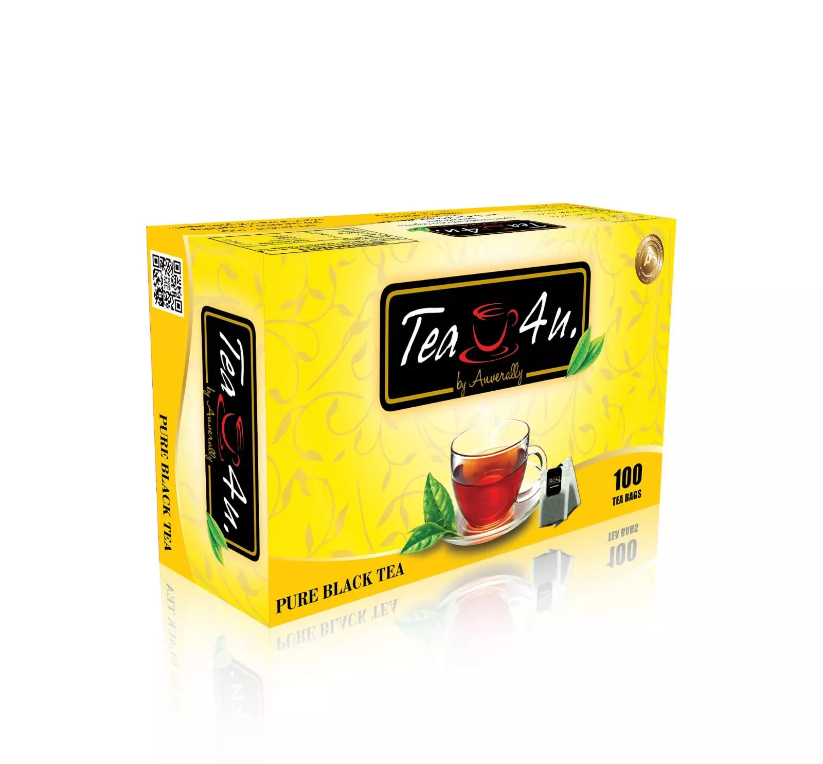 TEA 4 U BLACK TEA*100 BAG 