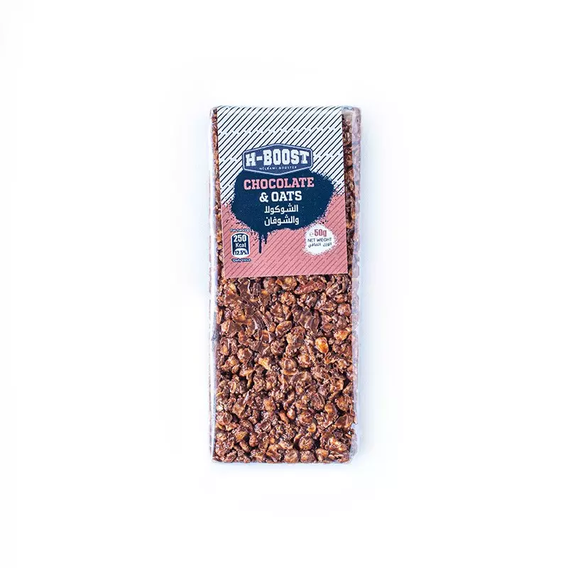 H BOOST CHOCOLATE & OATS BAR 50 G
