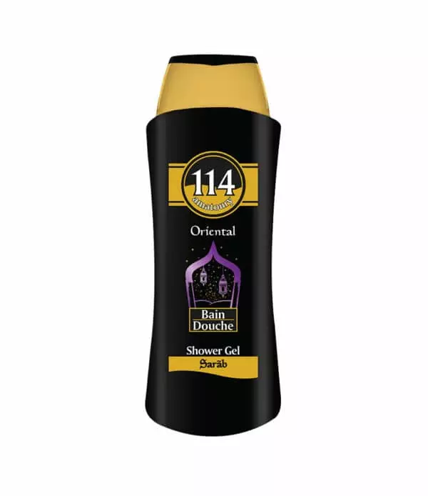 114  650ML SHOWER GEL SARAB