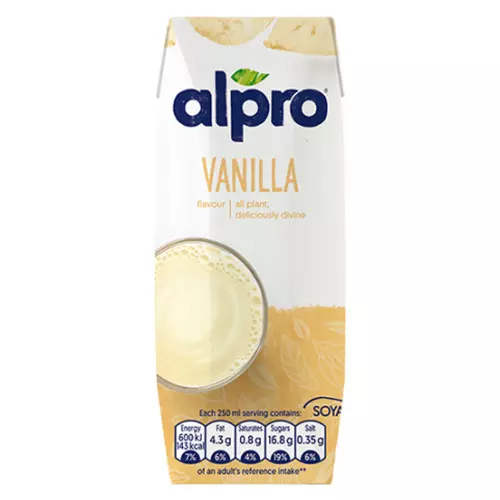 ALPRO MILK SOYA VANILLA 250ML