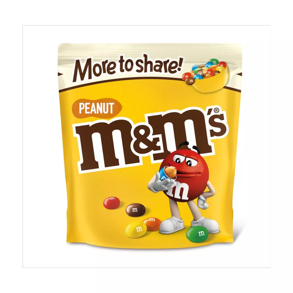 M&M PEANUT POUCH 220 G