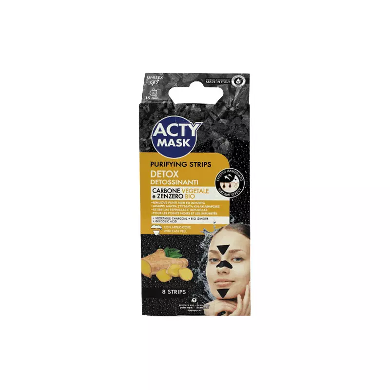 ACTY MASK ANTI BLACK HEADS *8 PATCHS