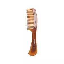 THE BODYSET PLASTIC HAIR BRUSH COMB BROWN BIG