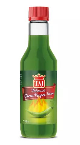 TAJ TABASCO GREEN PEPPER 150ML 