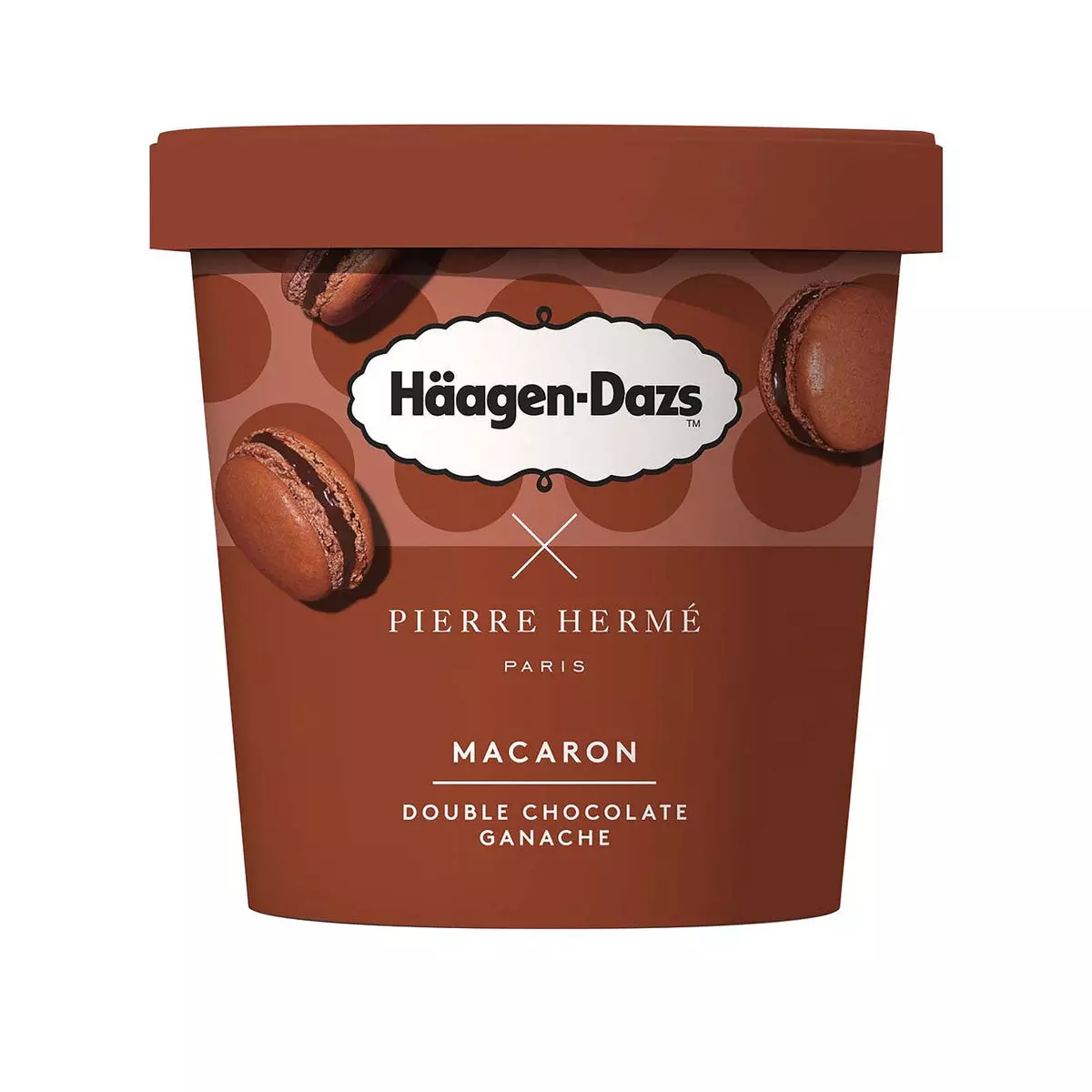 HAAGEN DAZS MACARON DOUBLE CHOCOLATE 100 ML