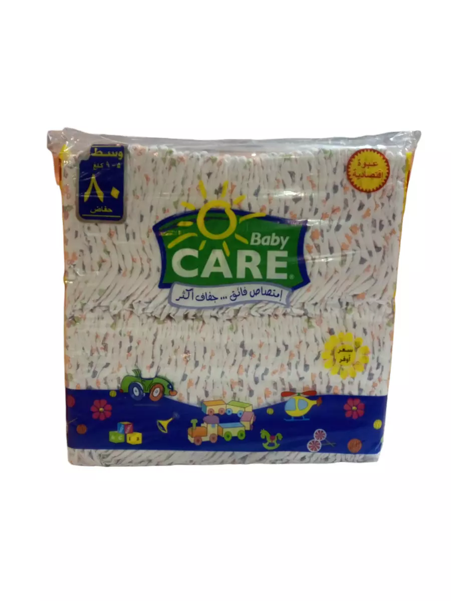 BABY CARE DIAPERS *80 MEDIUM 5_9 KG _10%