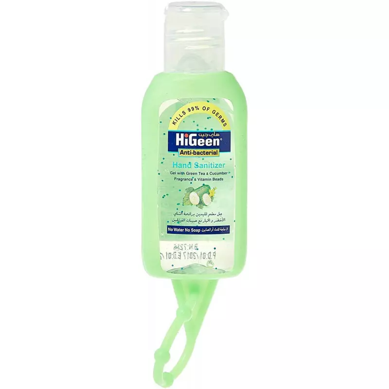 HIGEEN HAND SANITIZER GREEN TEA&CUCUMBER 50 ML