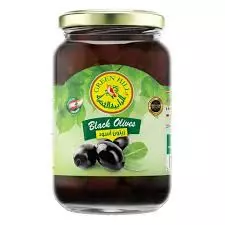 الرابية الخضراء زيتون اسود 660غ