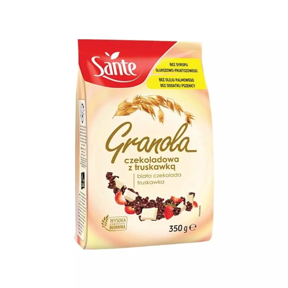SANTE GRANOLA WHITE CHOCOLATE & STRAWBERRY 350 G