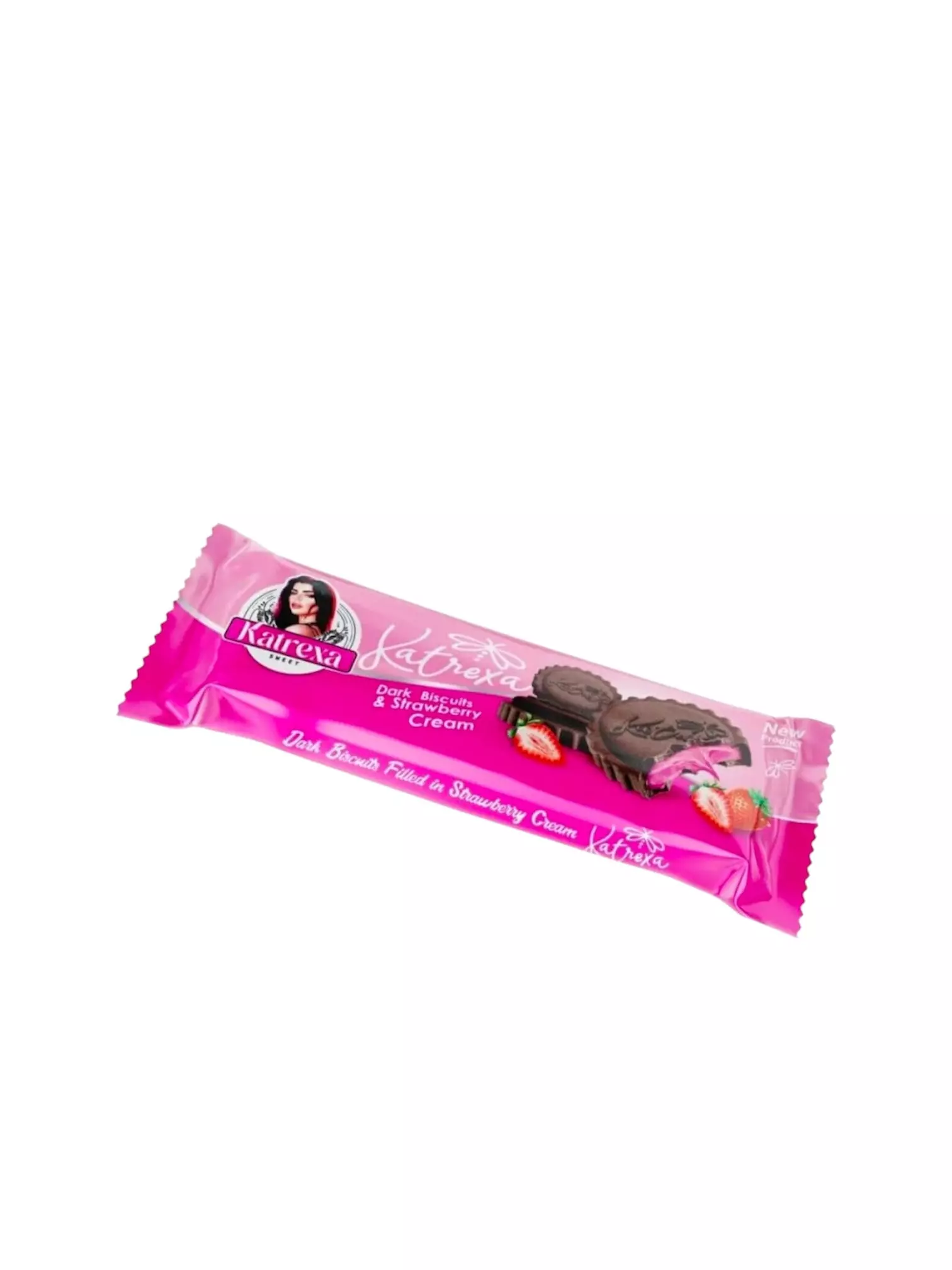 KATREXA DARK BISCUIT STRAWBEERY 60 G