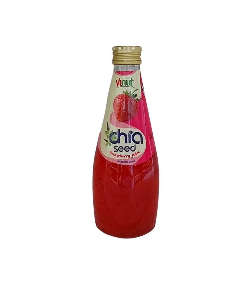 VINUT CHIA SEED STRAWBERRY JUICE 290 ML