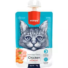 WANPY CHICKEN&CARROT FOR CAT 90 G