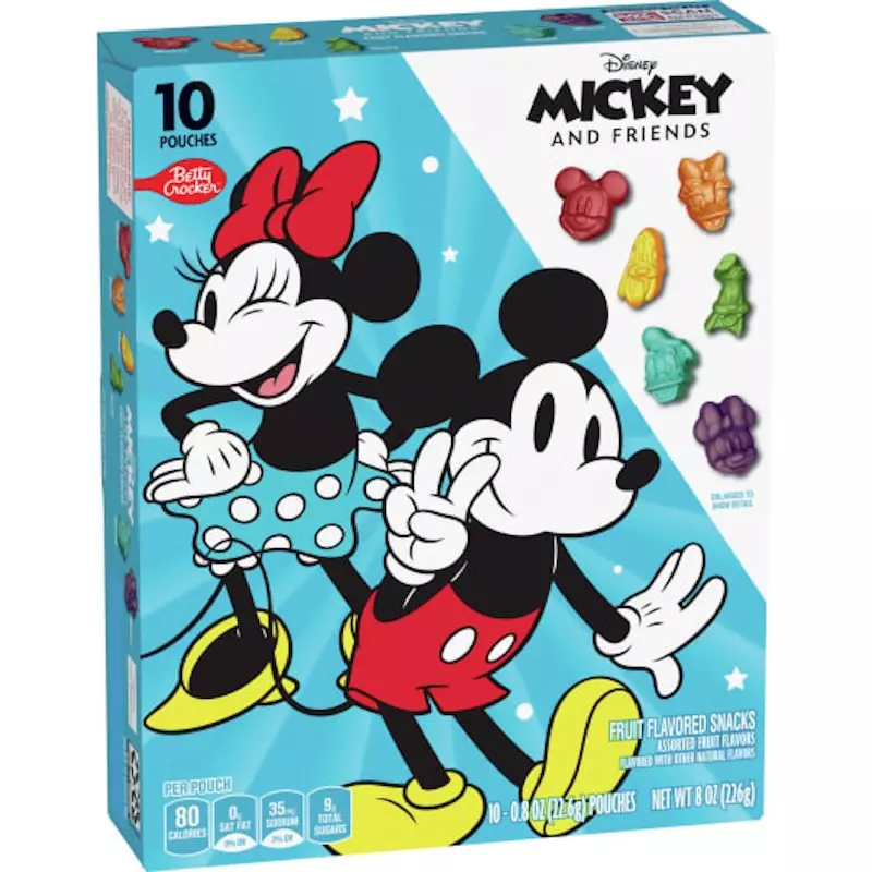 BETTY CROCKER MICKEY & FREIND FRUIT SNACK *10 226G