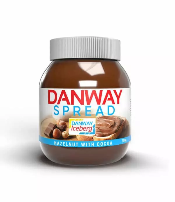 ICEBERG DANWAY SPREAD CHOCOLATE 350G  