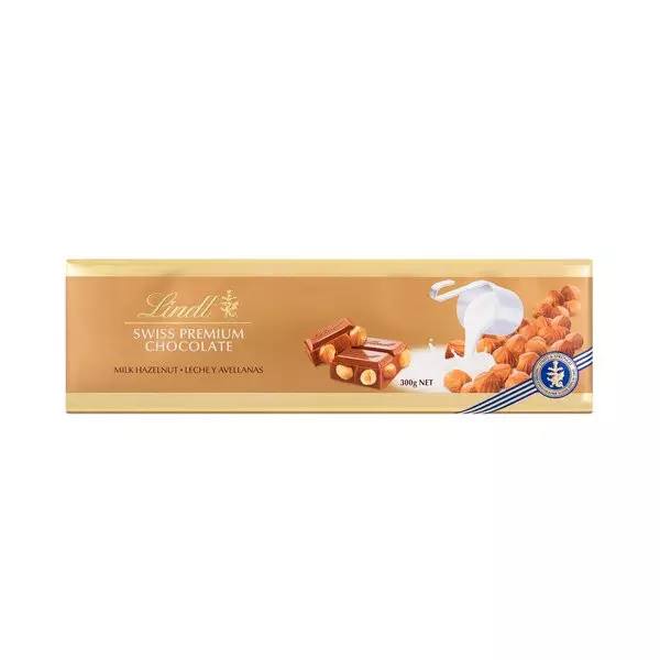 LINDT GOLD MILK HAZELNUTS 300 G