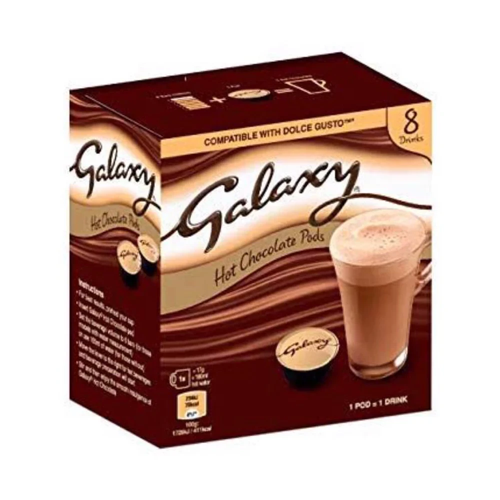 GALAXY HOT CHOCOLATE PODS 136G