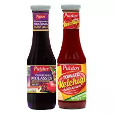 PUIDOR POMEGRANATE MOLASSES 390G + KETCHUP 340G