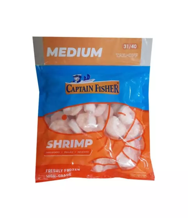 CAPTIN FISHER SHRIMP COOK 400G 31/40 -%15 