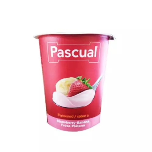 PASCUAL STRAWBERRY & BANANA YOGURT 125G