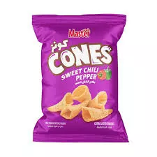 MASTER CHIPS CONES SWEET PEPPER 60 G