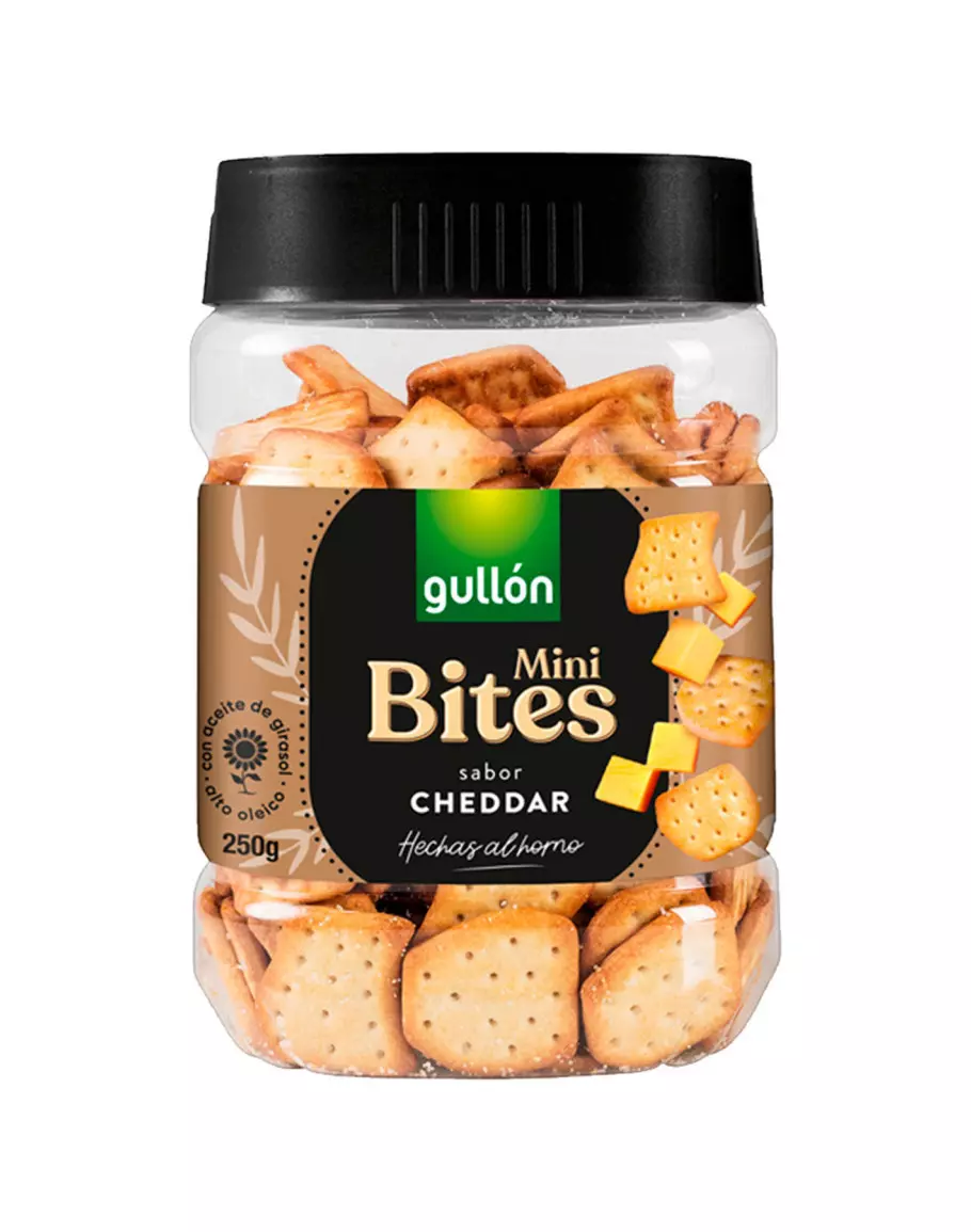 GULLON CHEDDAR CRACKERS 250G  