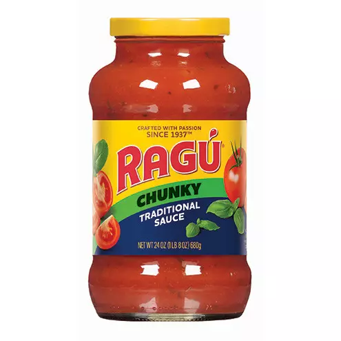 RAGU CHUNKY TRADITIONAL SAUCE 680G 