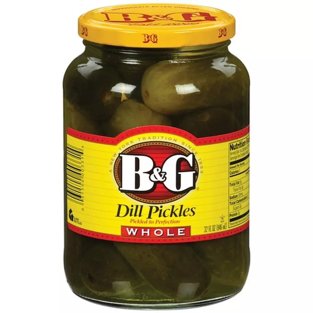 B&G DILL PICKLES 32OZ 