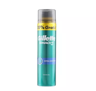 GILLETE SHAVING GEL MACH 3 200 ML