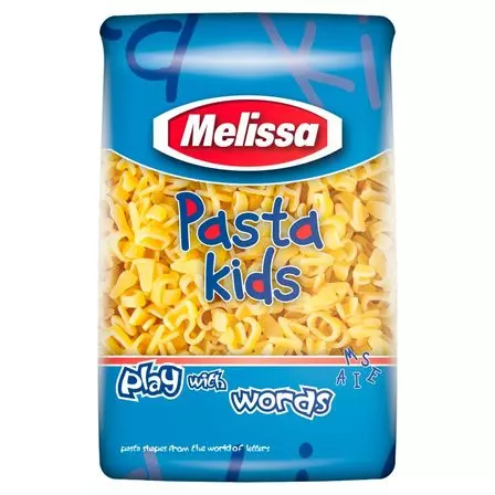 MELISSA PASTA KIDS WORDS 500 G
