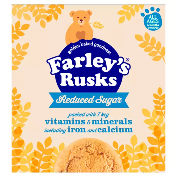 FARLEYS RUSKS REDUCED SUGAR 300 G