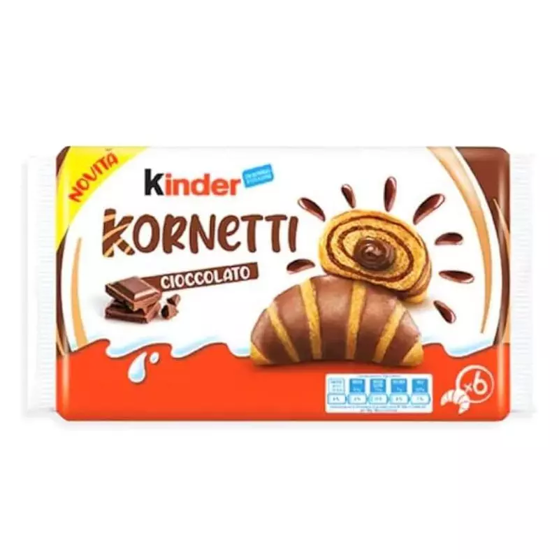 KINDER KORNETTI CHOCOLATE *6 252 G