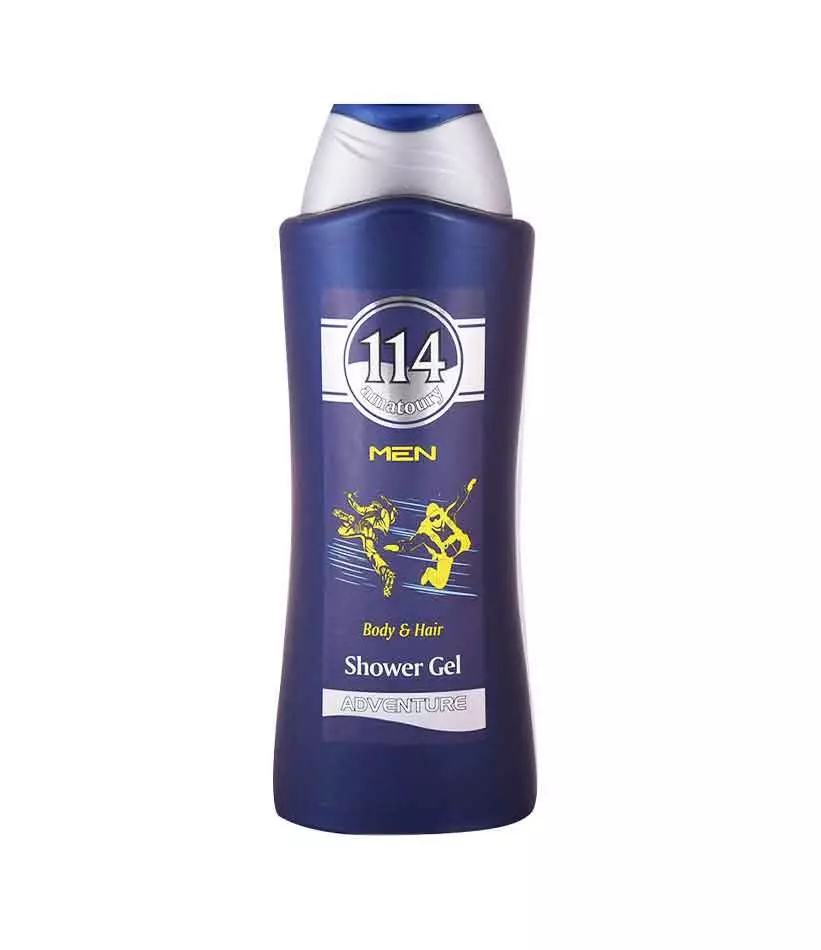 114 SHOWER GEL MEN ADVENTURE 650ML