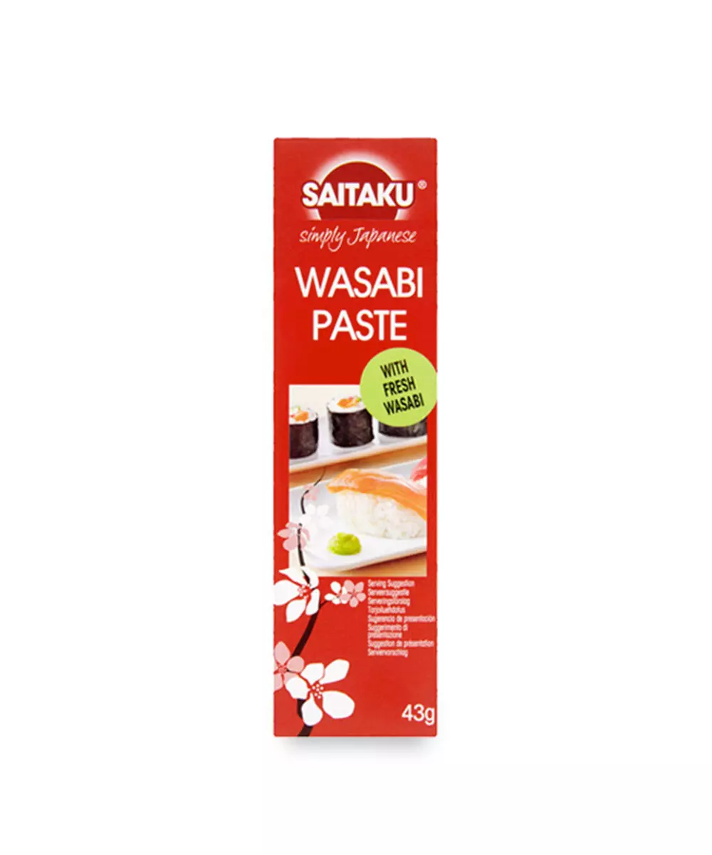 SAITAKU WASABI PASTE TUBE 43G 