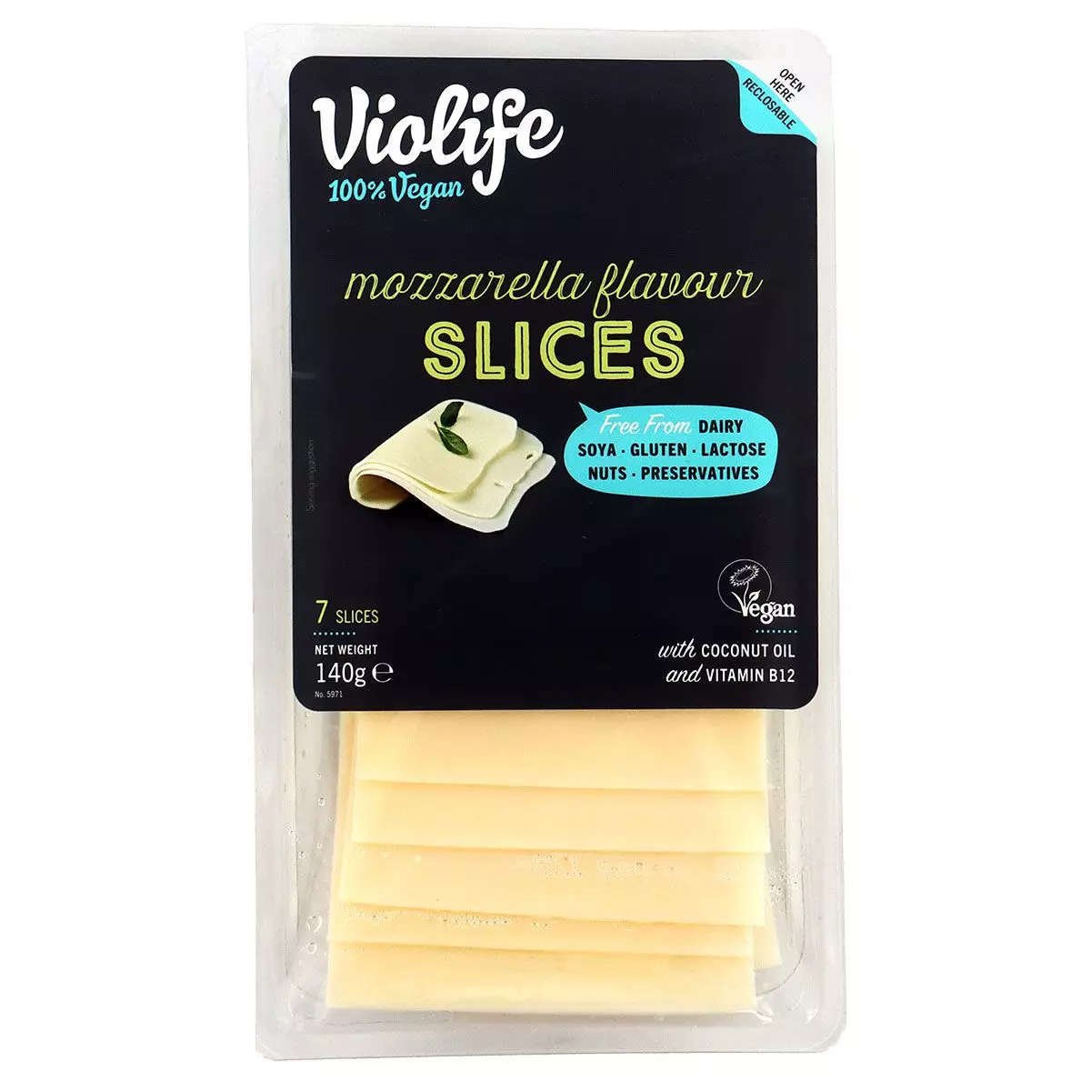 VIOLIFE SLICES MOZZARELLA 140G 