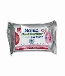 SANITA HAND SANITIZER WIPES FRUITY *15