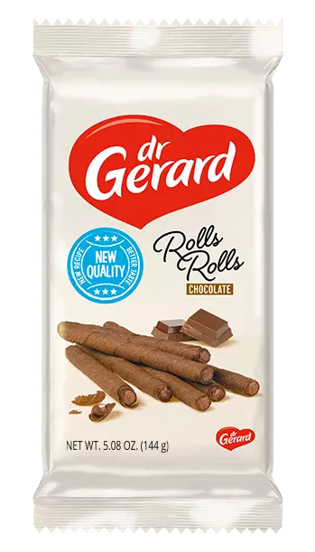 DR GERARD CHOCOLATE ROLLS 144G 