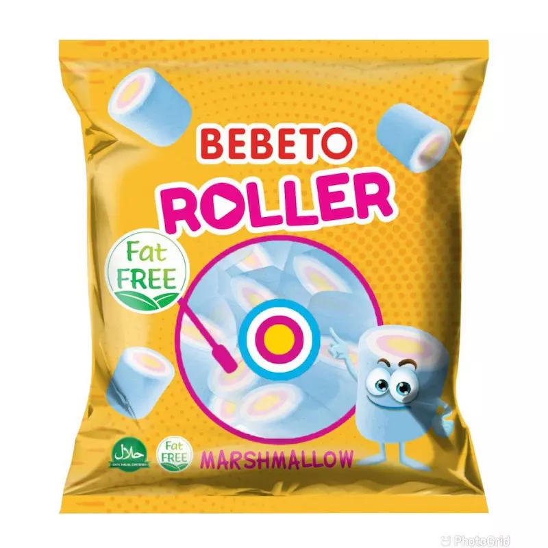 BEBETO ROLLER MARSHMELLOW 60G