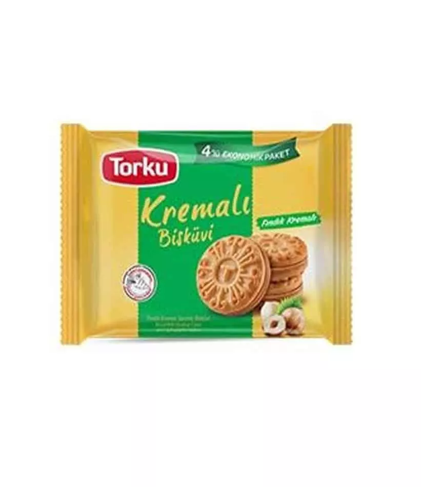 TORKU KREMALI BISCUIT HAZELNUT*4 244 G