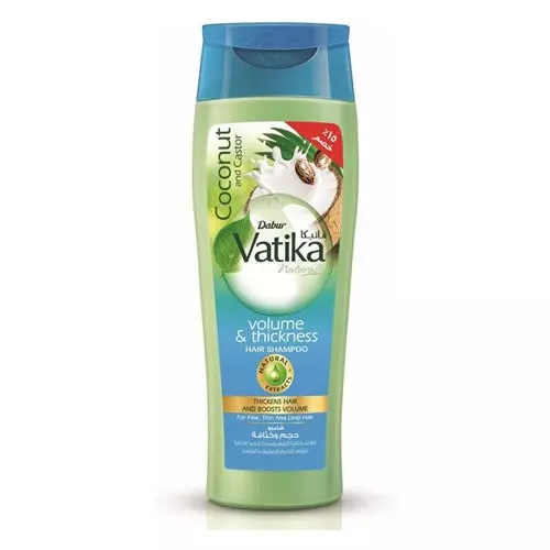 VATIKA SHAMPOO COCONUT&CASTOR 360 ML