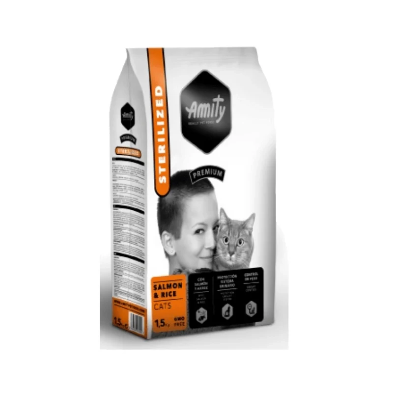 AMITY SALMON & RICE STERELISEDI 1.5KG