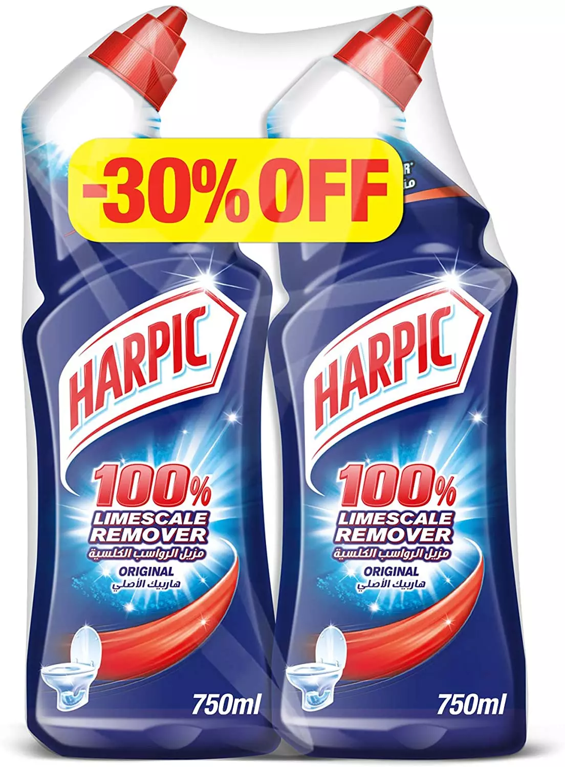 HARPIC LIMESCALE REMOVER ORIGINAL 750ML*2 -30% 