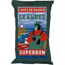 SUPERBON SEAWEED CHIPS 135 G